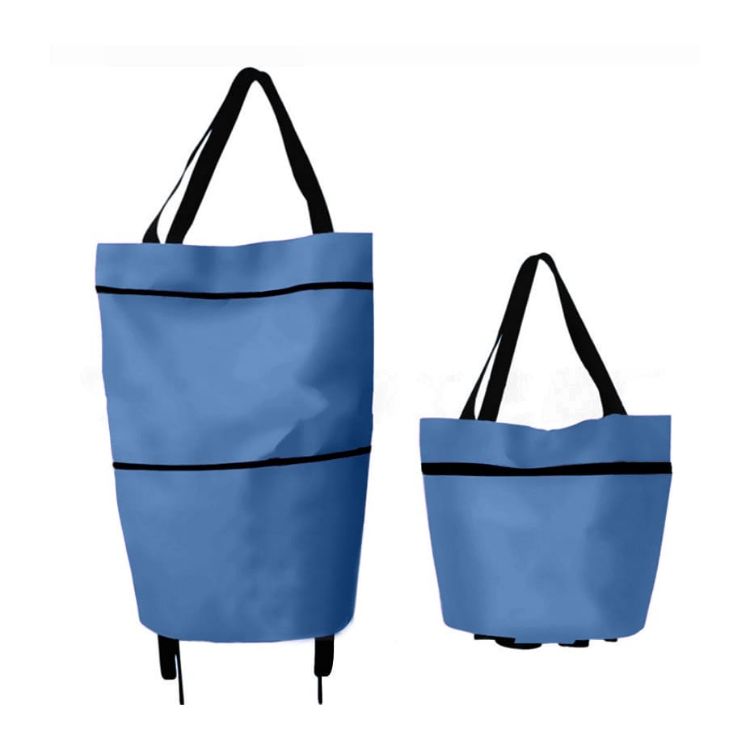 Picture of 2 in 1 Collapsible Shopping Trolley Bag