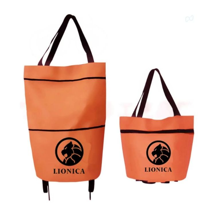 Picture of 2 in 1 Collapsible Shopping Trolley Bag