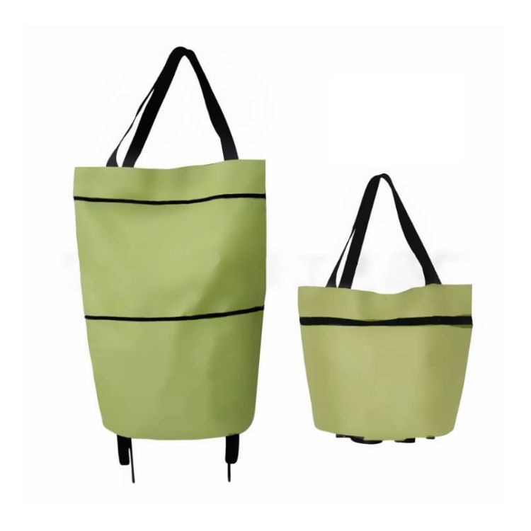 Picture of 2 in 1 Collapsible Shopping Trolley Bag