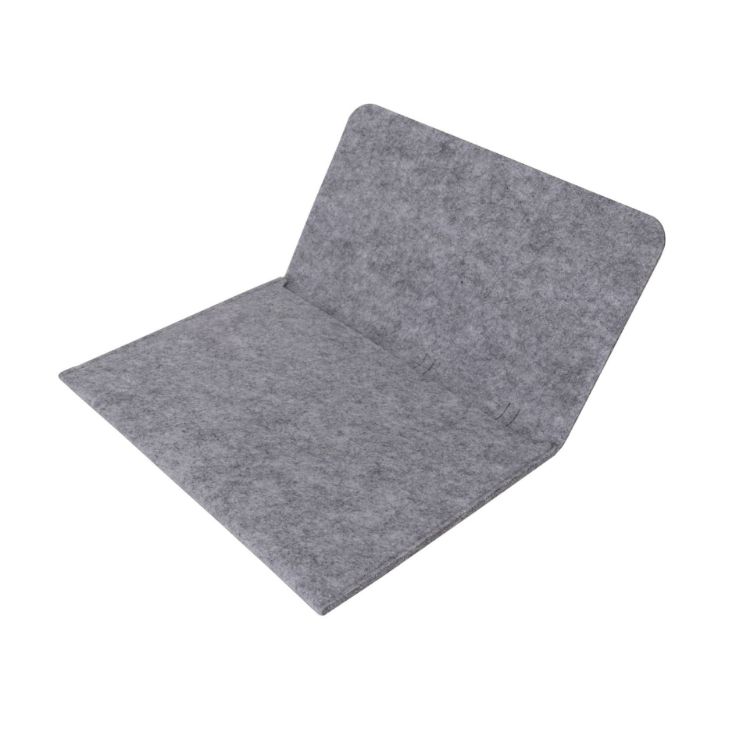 Picture of Large Grey Felt File Pouch