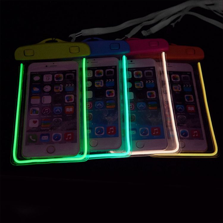 Picture of Universal Fluorescent Armband Cover Waterproof Phone Bag