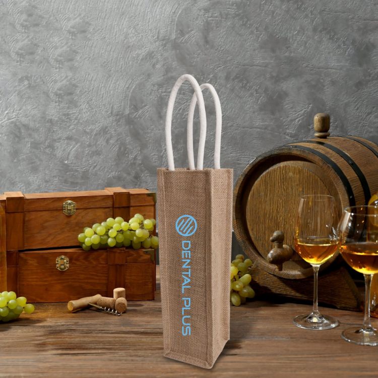 Picture of Jute Wine Carrier