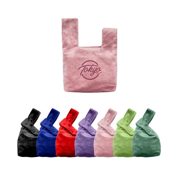 Picture of Velvet Knot Wrist Bag