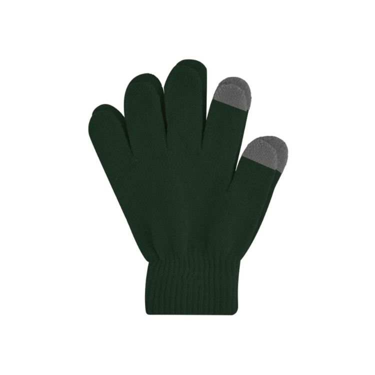 Picture of Adults Plain Knitted Gloves with Woven Label