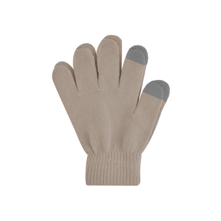 Picture of Adults Plain Knitted Gloves with Woven Label