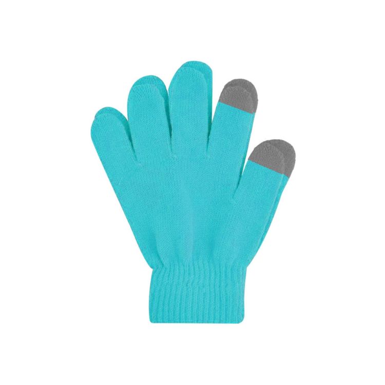 Picture of Adults Plain Knitted Gloves with Woven Label