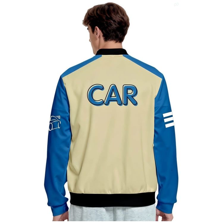 Picture of Unisex Polyester Scuba Sublimated Varsity Jacket