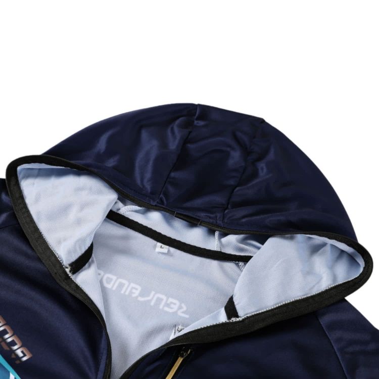 Picture of Men's 100% Polyester Sublimated Fishing Hooded Jacket