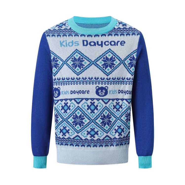 Picture of Unisex Acrylic Cotton Jacquard Sweater