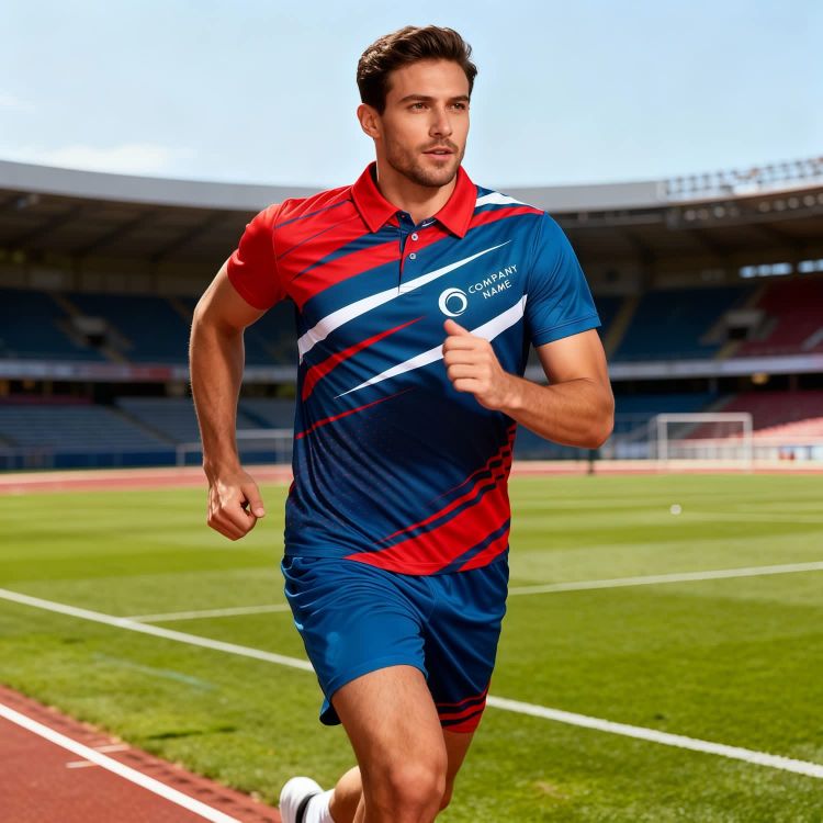 Picture of Unisex Adults 100% Polyester Sublimated Soccer Shorts