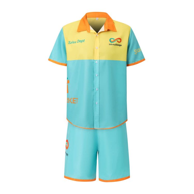 Picture of Men's Polyester Sublimated Beach Shorts