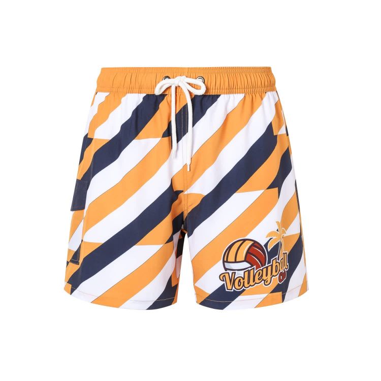 Picture of Women's Polyester Spandex Sublimated Board Shorts With Drawstring and Pocket