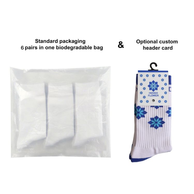 Picture of Crew Woven Work Socks - With Towel Bottom