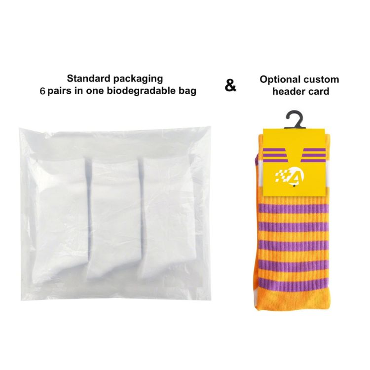 Picture of Premium Crew Woven Work Socks - With Towel Bottom