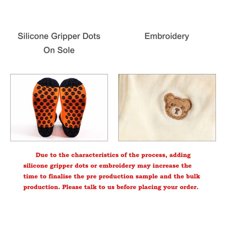 Picture of Ankle Custom Pattern Woven Bamboo Socks