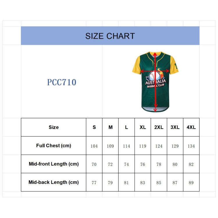 Picture of Men's 100% Polyester Sublimated 2-Button Baseball Jersey