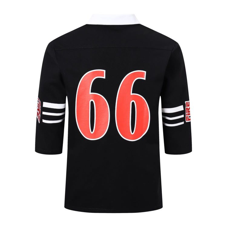 Picture of Highly Customized Three-Quarter Sleeve Football Jersey