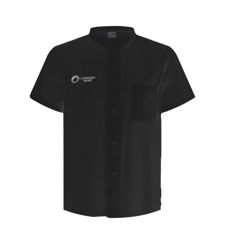 Picture of Classic Short Sleeves Single Breasted Chef Jacket