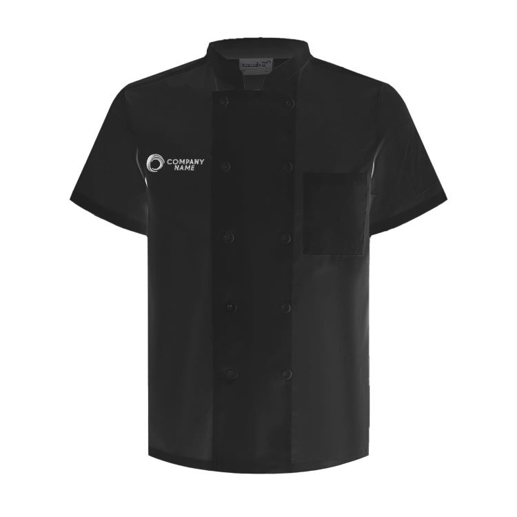 Picture of Classic Short Sleeves Double Breasted Chef Jacket