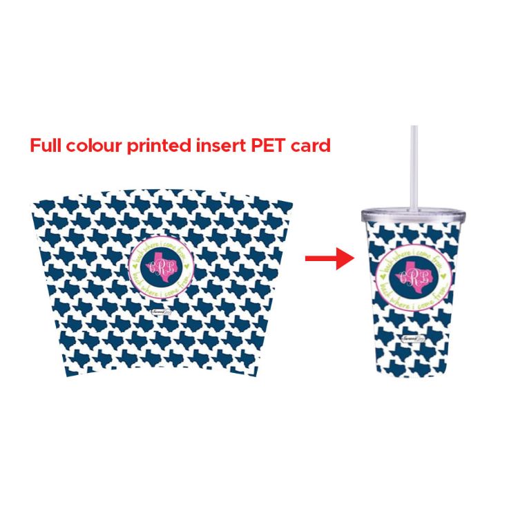 Picture of 16oz Plastic Cups with Lids & Straws