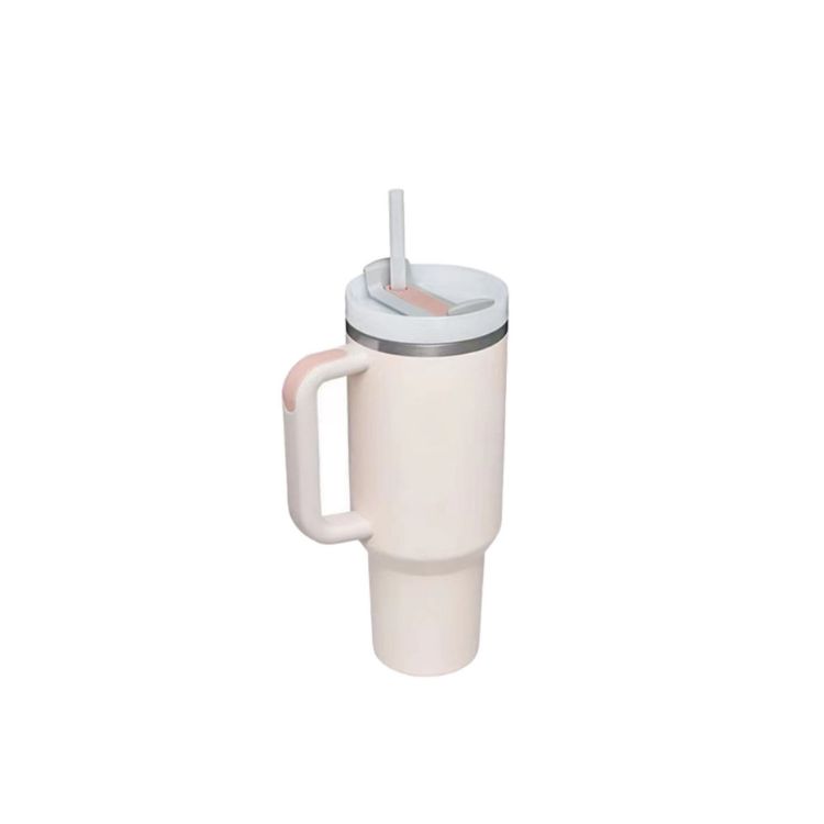 Picture of 1.2L Stainless Steel Tumbler with Lid and Straw