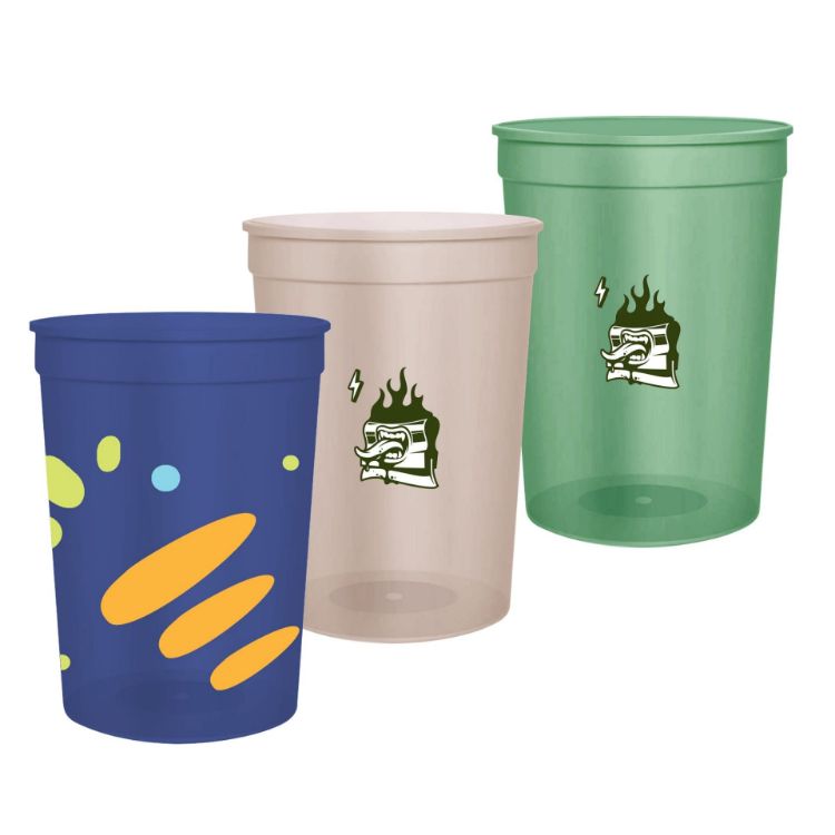 Picture of 473ml Translucent Plastic Stadium Cup