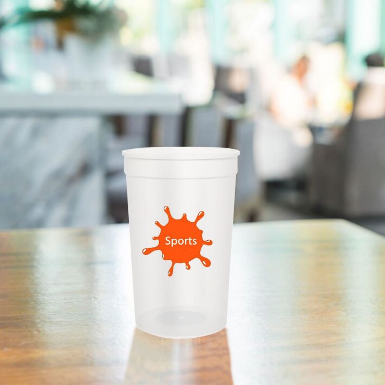 Picture of 650ml Translucent Plastic Stadium Cup