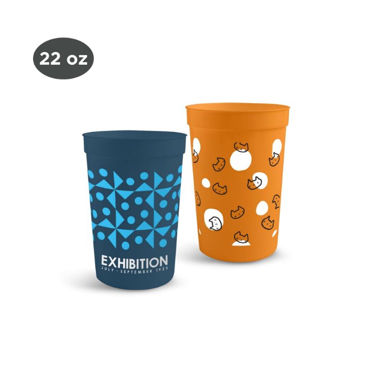 Picture of 650ml Plastic Stadium Cup