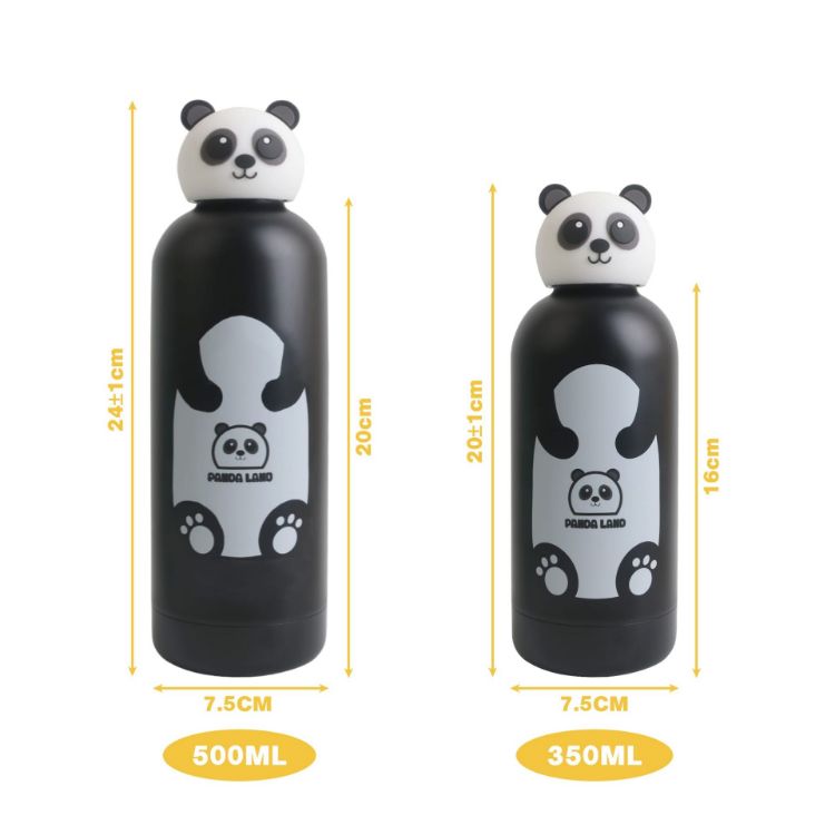 Picture of Double Wall Vacuum Bottle with Animal Head