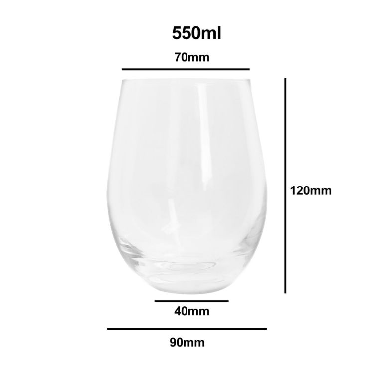 Picture of Egg Shaped Glass Cup