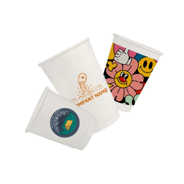 Picture of Custom Disposable Double Wall Paper Cups