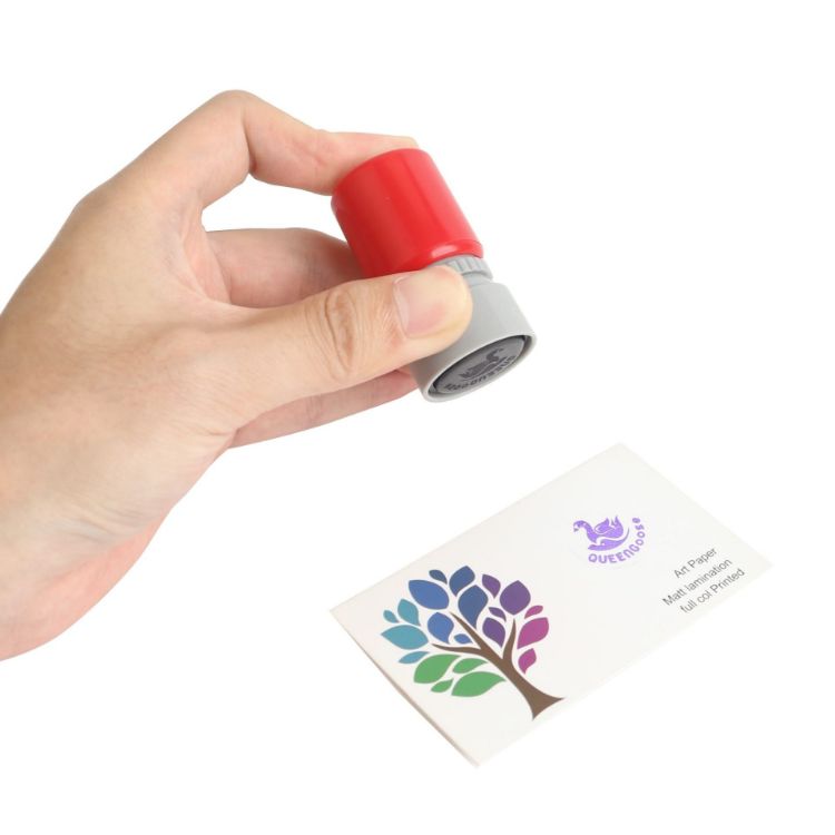 Picture of Coloured Round Stamp