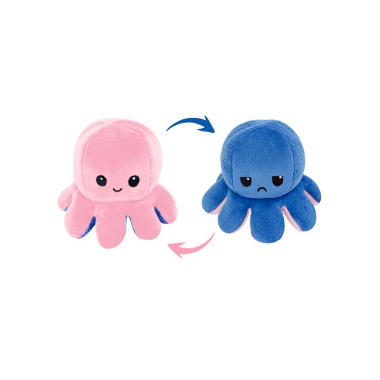 Picture of Large Reversible Octopus Plush Toy