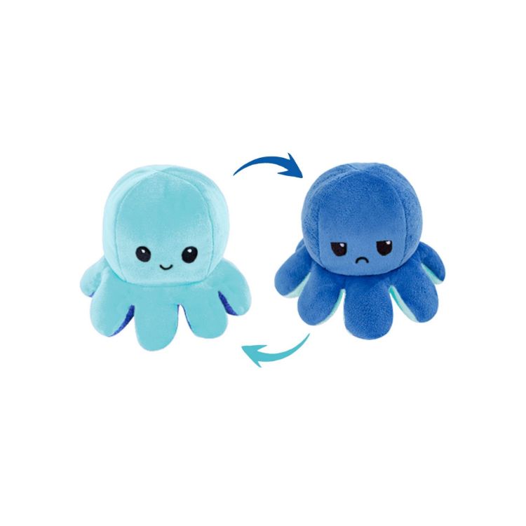 Picture of Large Reversible Octopus Plush Toy