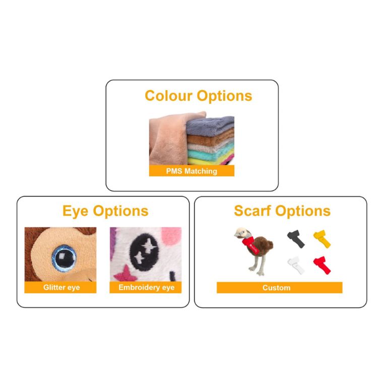 Picture of Custom Emu Plush Toy