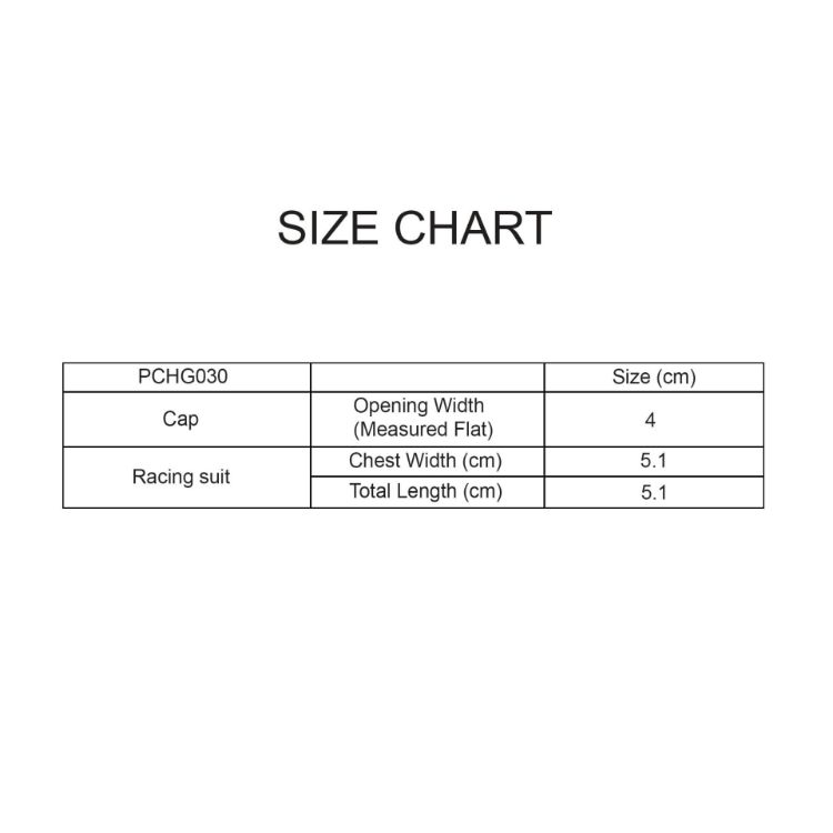 Picture of Plush Doll Racing Suit Set (10cm Doll)