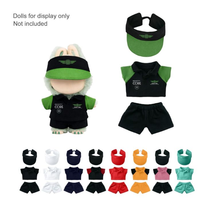 Picture of Plush Doll Racing Suit Set (15–17cm Doll)