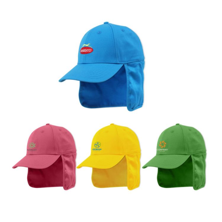 Picture of 6 Panel Sport Cap with Flap