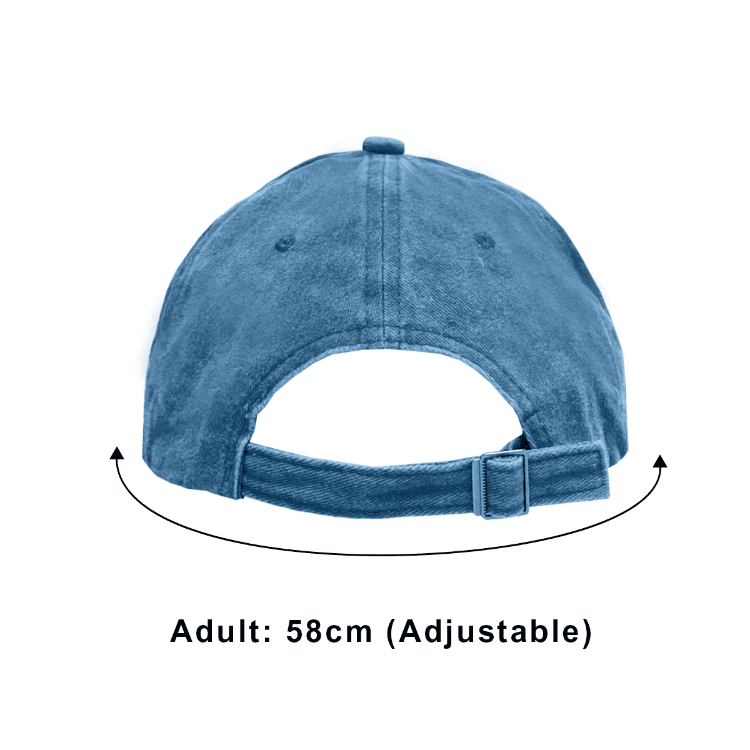 Picture of 6 Panel Vintage Washed Baseball Cap