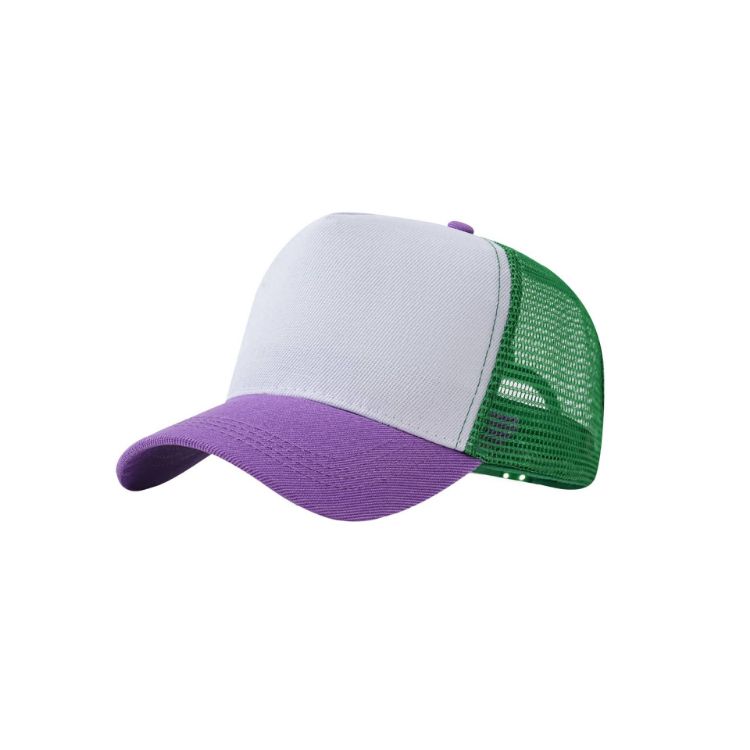 Picture of 5 Panel Fashion Mesh Hat