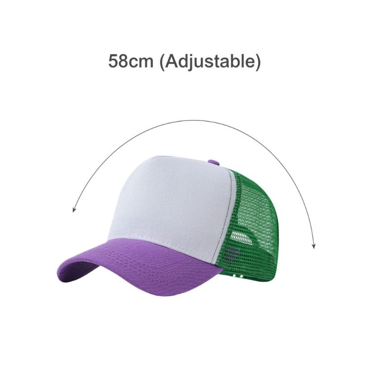 Picture of 5 Panel Fashion Mesh Hat