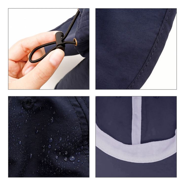 Picture of Baseball Cap with Neck Flap