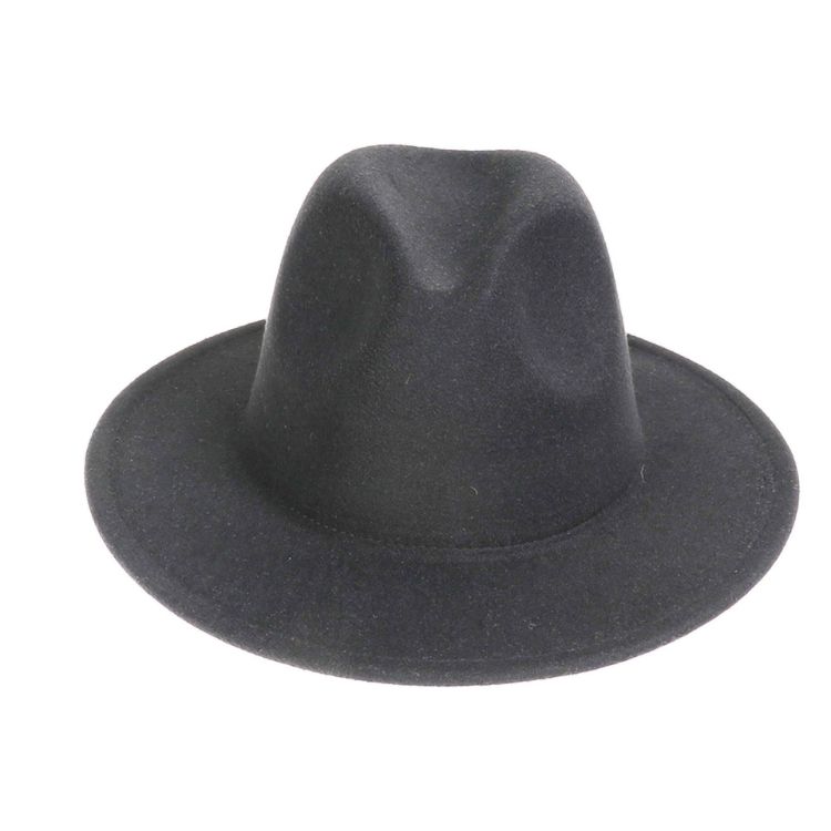 Picture of Felt Wide Brim Fedora Hat
