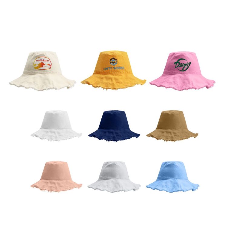 Picture of Raw Edge Bucket Hat