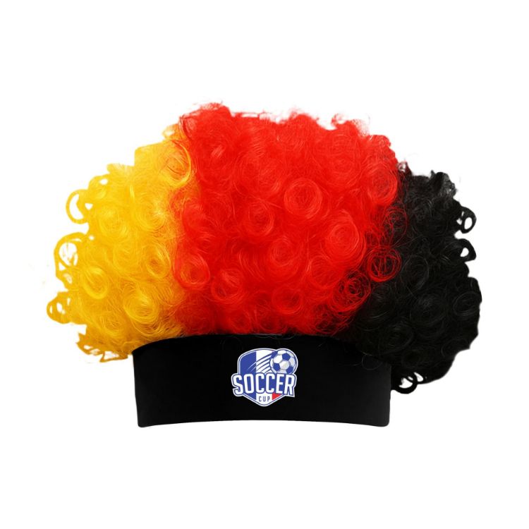 Picture of 3 Colors Afro Headband Wig