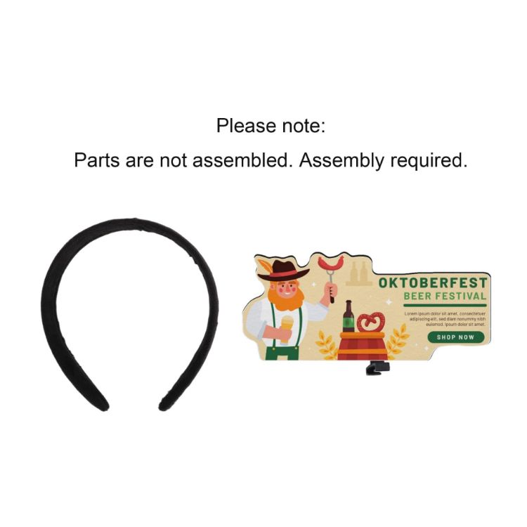 Picture of Custom Foam Topper Headband