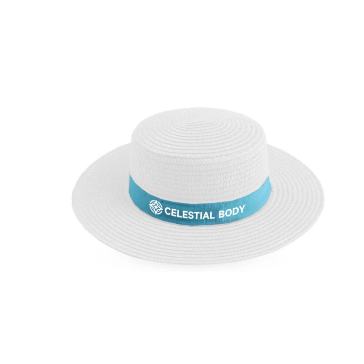 Picture of Straw Hat with Ribbon