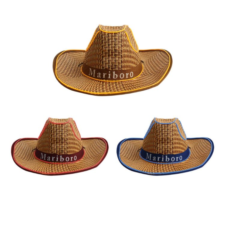 Picture of Light Up Straw Hats