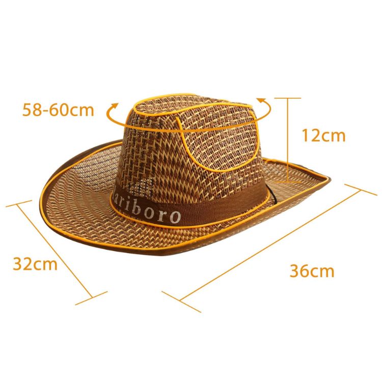 Picture of Light Up Straw Hats
