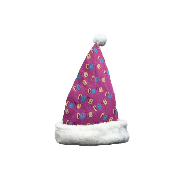 Picture of Full Colour Premium Regular Santa Hat